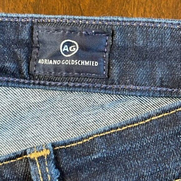 AG Adriano Goldschmied Mid Rise Straight Leg Harper Denim Jeans 26R - Picture 8 of 12